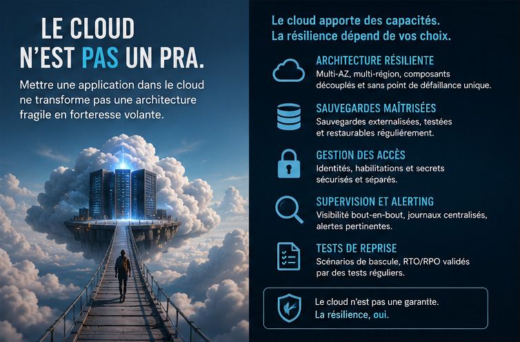 Illustration de l'article Le cloud n’est pas un PRA